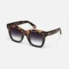 Quay Women's After Hours 51mm Square Sunglasses In Tortoise Black / Black Fade Lens In Brown