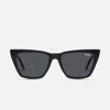 Quay Call The Shots 41mm Polarized Cat Eye Sunglasses In Multi