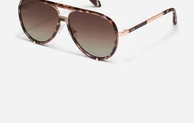 Quay Women's High Profile Sunglasses In Brown Tort/brown Polarized
