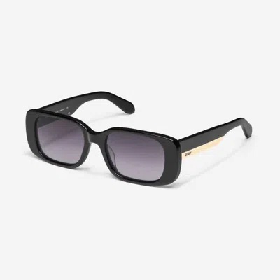 Quay Women's Karma Sunglasses In Black/smoke In Multi