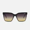 Quay Australia Level Up 55mm Square Sunglasses In Multi