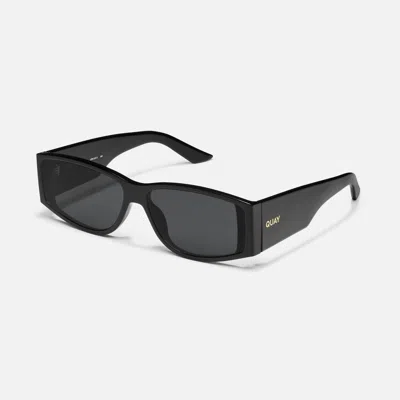 Quay Women's Not My Fault Square Non-polarized Sunglasses In Black Smoke