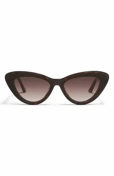 Quay Women's Tempted Sunglasses In Neutral Tort/brown