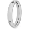 Qudo Basic Ring Small In Metallic