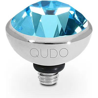 Qudo Bottone Top 0.4" In Blue