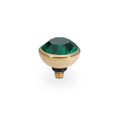 Qudo Bottone Top 0.4" In Gold