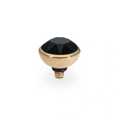Qudo Bottone Top 0.4" In Gold