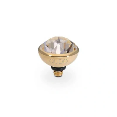 Qudo Bottone Top 0.4" In Gold