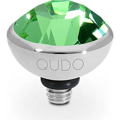 Qudo Bottone Top 0.4" In Green