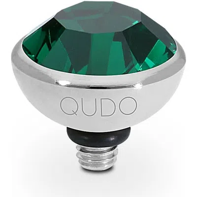Qudo Bottone Top 0.4" In Metallic
