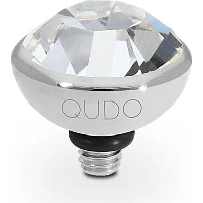 Qudo Bottone Top 0.4" In Metallic