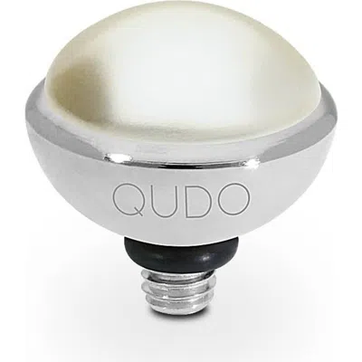 Qudo Bottone Top 0.4" In Metallic
