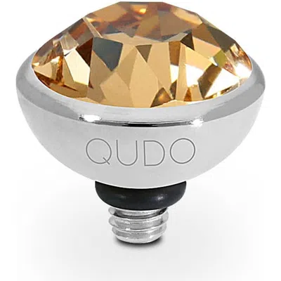 Qudo Bottone Top 0.4" In Metallic