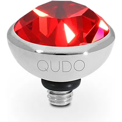 Qudo Bottone Top 0.4" In Red
