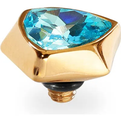 Qudo Triangolo Top 0.39" In Gold