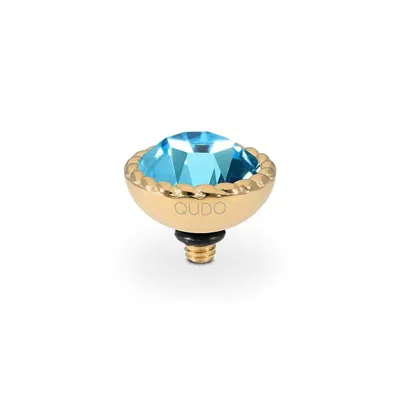 Qudo Women's Bocconi Interchangeable Topper In Aquamarine In Blue