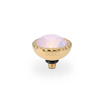 Qudo Women's Bocconi Toppers In Rose Opal In Gold