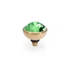 Qudo Women's Bottone Topper In Peridot In Multi