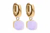 Qudo Women's Firenze Earrings In Rose Water Opal In Multi