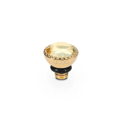 Qudo Women's Ghiare Interchangeable Topper In Golden Shadow