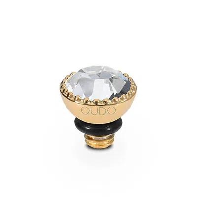 Qudo Women's Ghiare Interchangeable Topper In Montana In Gold