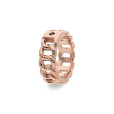 Qudo Women's Liberi Ring In Rose Gold