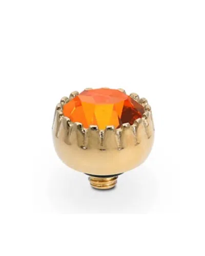 Qudo Women's London Topper 8mm In Sun Rosegold In Gold