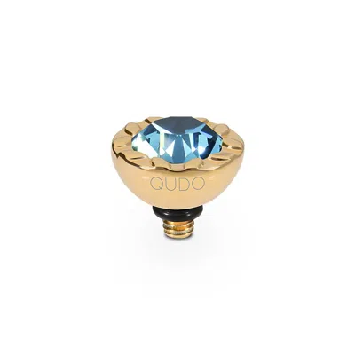 Qudo Women's Melara Ring Topper In Montana In Gold