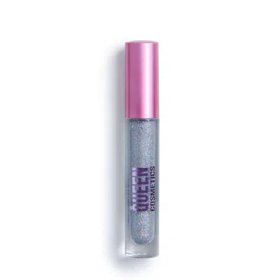 Queen Cosmetics Holographic Lip Gloss - Electric In Blue