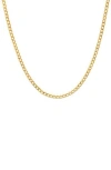 Queen Jewels 14k Gold 20" Miami Cuban Chain Necklace In Gold
