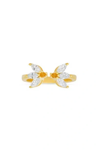 Queen Jewels Bumble Bee Ring In Gold