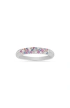 Queen Jewels Cubic Zirconia Pavé Ring In Silver