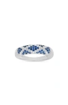Queen Jewels Cubic Zirconia Pavé Ring In Multi