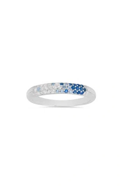 Queen Jewels Ombré Ring In Silver