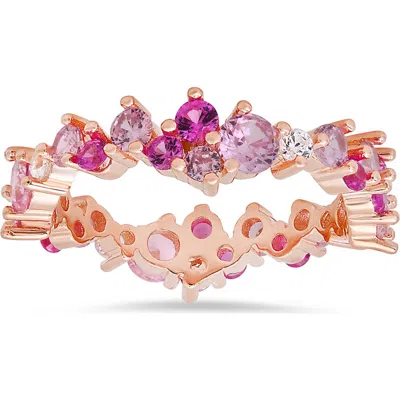 Queen Jewels Ombré Ring In Pink