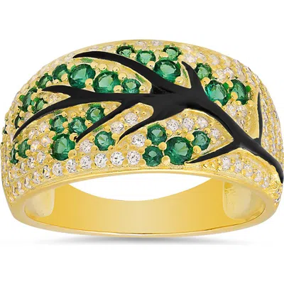 Queen Jewels Tree Of Life Ring In Gold