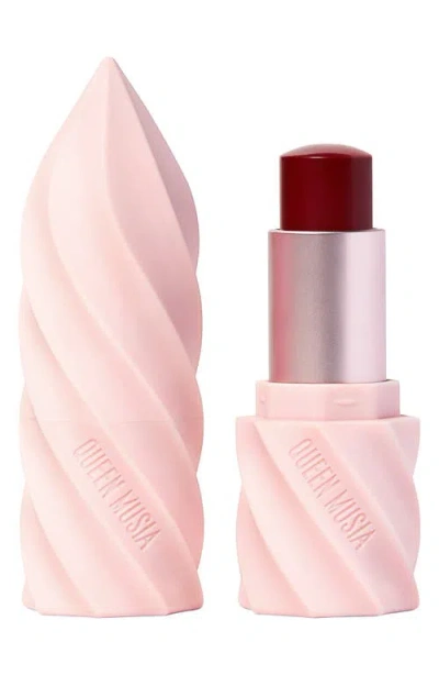 Queen Musia Skincare Supercharged Tinted Lip Balm In Noble Vine