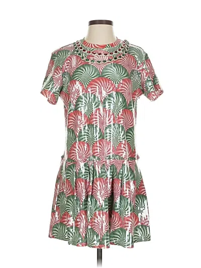 Pre-owned Queen Of Sparkles Cocktail Dress In Green