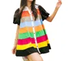 Queen Of Sparkles Color Tier Dress In Multicolor In Multi