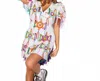 Queen Of Sparkles Pinata Fringe Dress In White In White