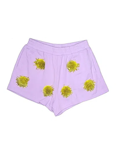 Pre-owned Queen Of Sparkles Shorts In Purple