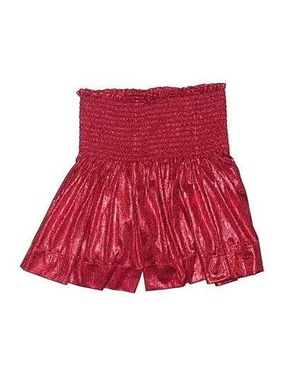 Pre-owned Queen Of Sparkles Shorts In Red