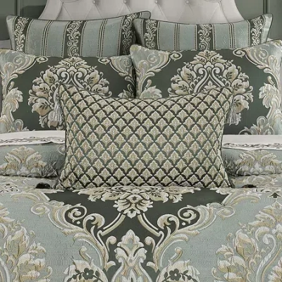 Queen Street Adelina 1 Pair Rectangular Throw Pillow In Blue