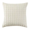 Queen Street Alice Square Throw Pillow In White