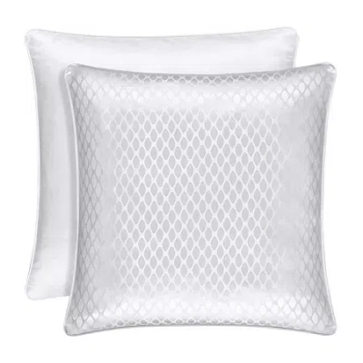 Queen Street Antonia Euro Sham In White