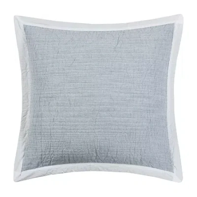 Queen Street Beachview Hypoallergenic Pillow Sham In Blue