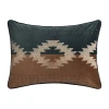 Queen Street Benson Rectangular Throw Pillow In Blue
