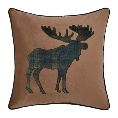 Queen Street Benson Square Throw Pillow In Brown