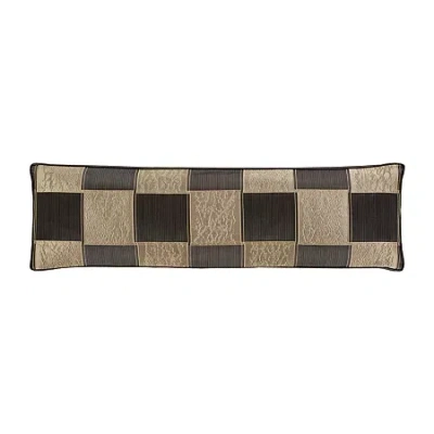 Queen Street Benton Bronze Rectangular Throw Pillow In Brown