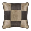 Queen Street Benton Bronze Square Throw Pillow In Brown